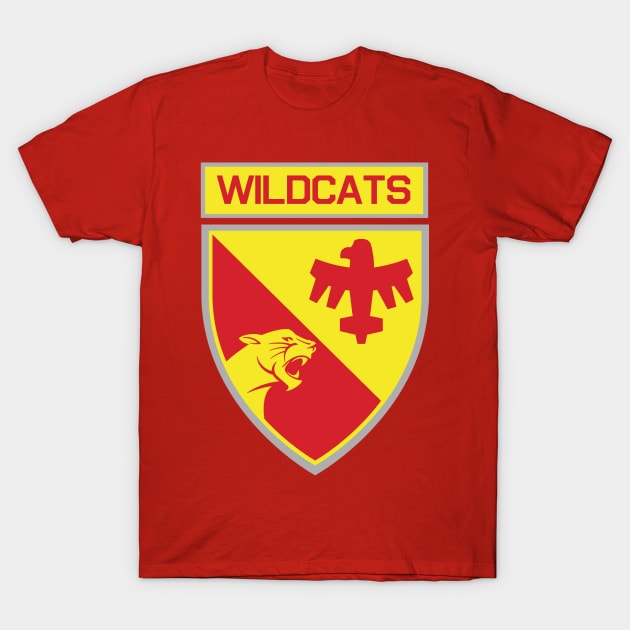 Starship Troopers Wildcats Patch T-Shirt by PopCultureShirts